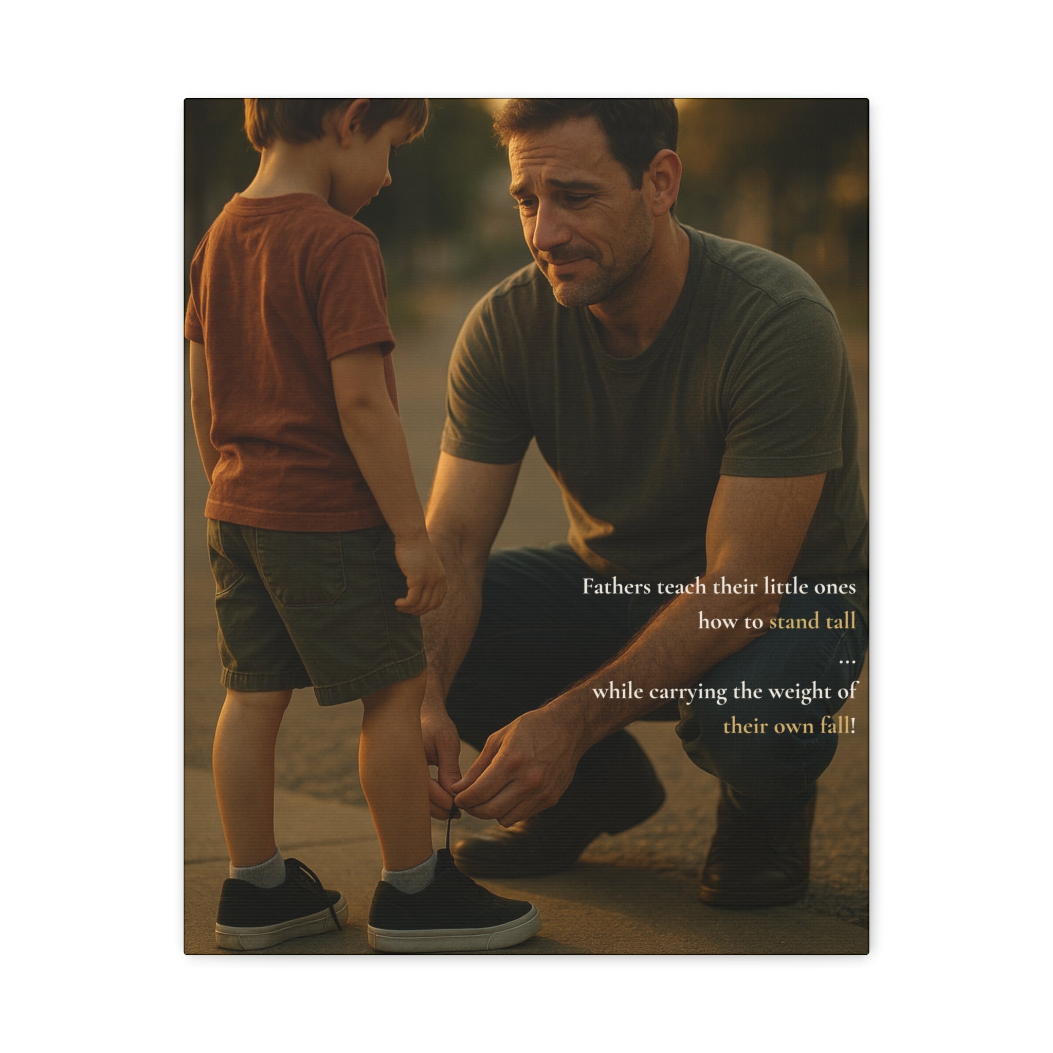 Where Love Kneels and Lifts.