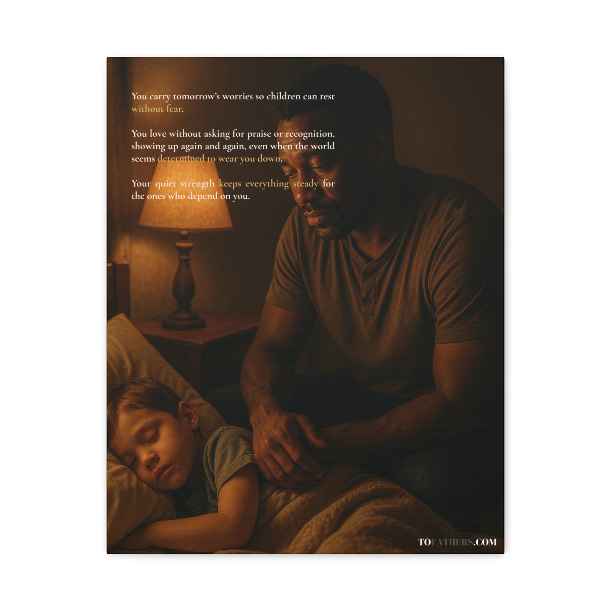 A Tribute to Fathers Who Carry More Than They’ll Ever Say