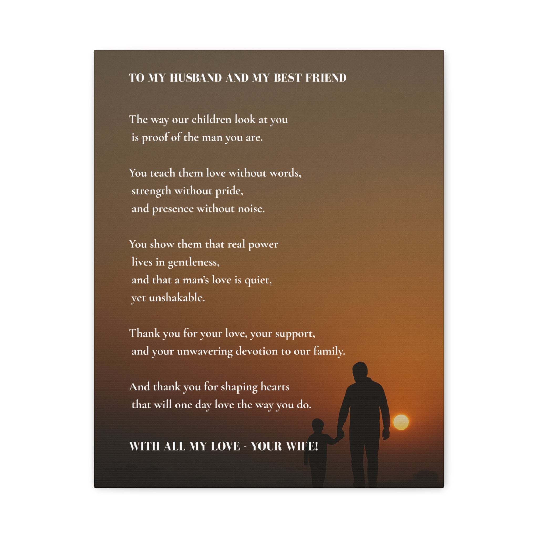 The Way Our Children Look at You.